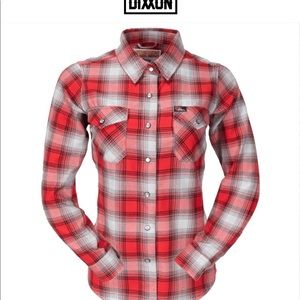 DIXXON women’s flannel SMALL “Mr. Horsepower